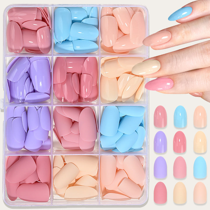Premium Soft Gel Press-On Nail Tips Collection Stornfield