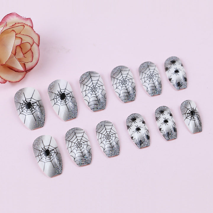 Artistic Graphic Press-On Nail Set Stornfield