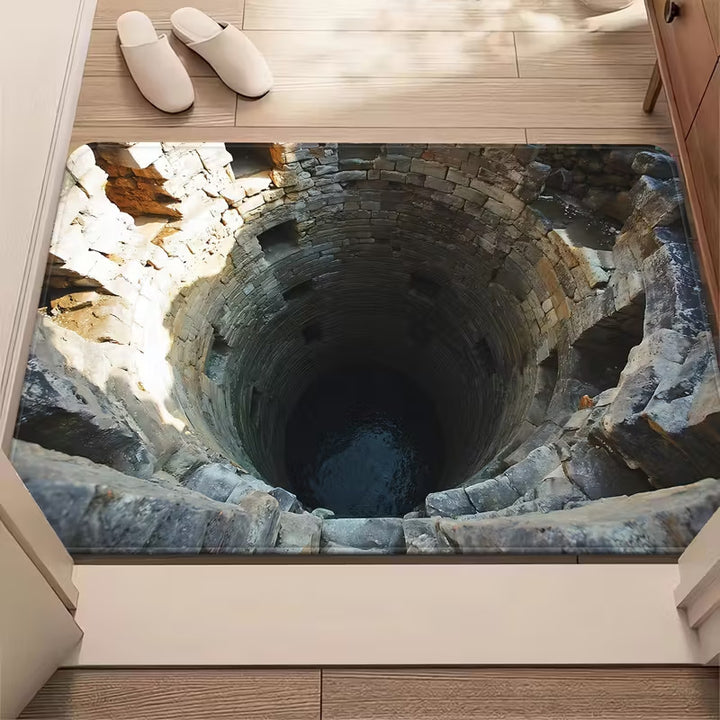 Artistic Well-Themed Area Rug