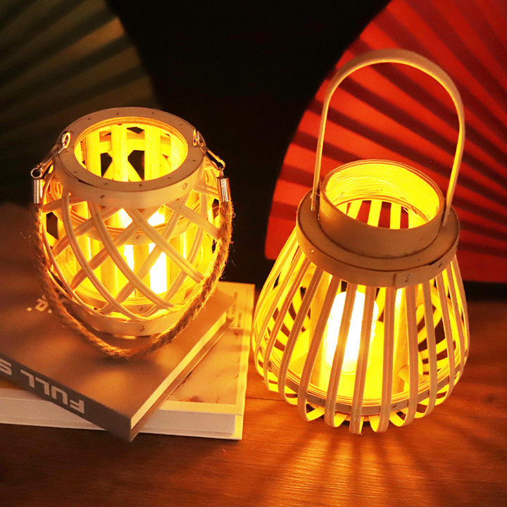 Handmade Lantern Made Of Natural Materials Stornfield