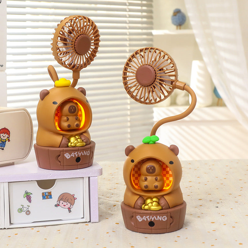 Women's Portable Mini Fan in Cute Bear Design Stornfield