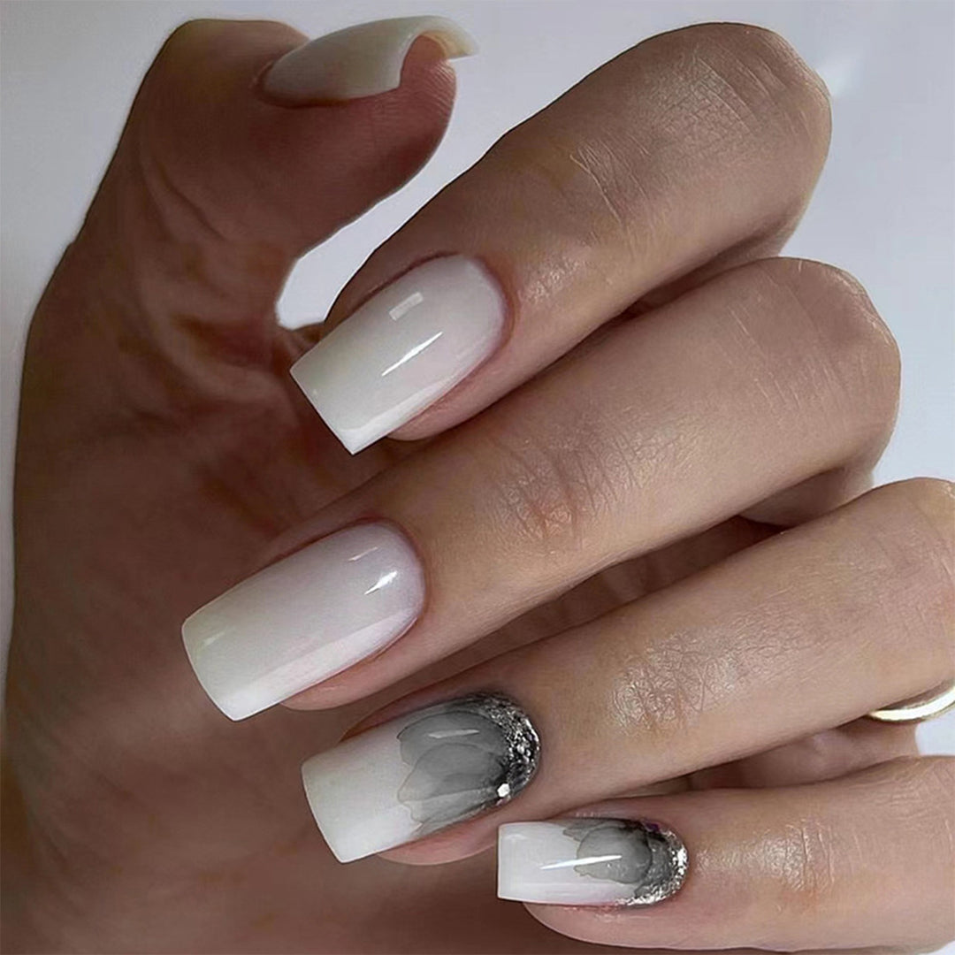 Chic Ombre Acrylic Nail Extensions Stornfield
