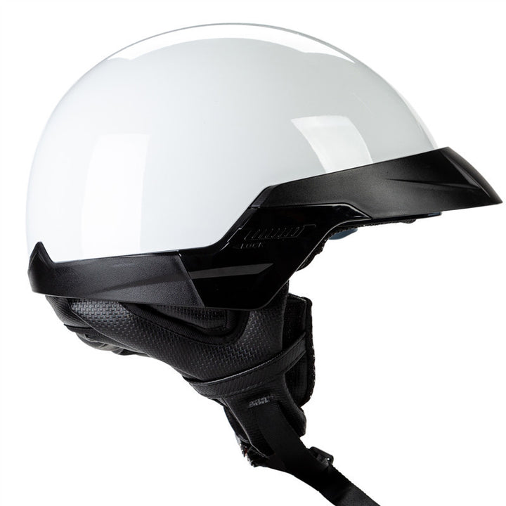 Urban Style Motorcycle Half-Helmet with Visor Stornfield