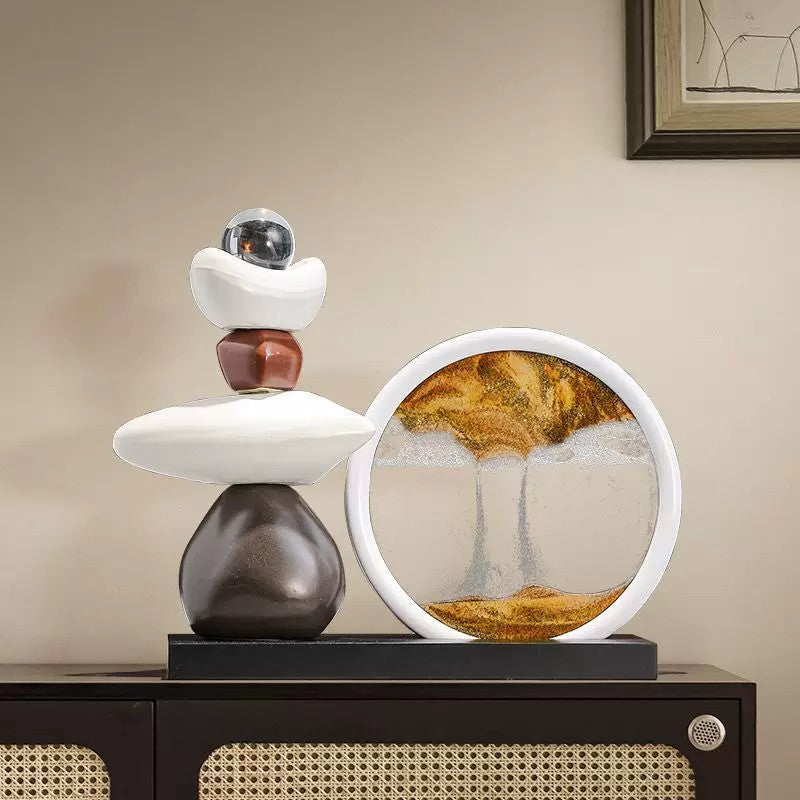 Modern Artistic Geometric Sculpture