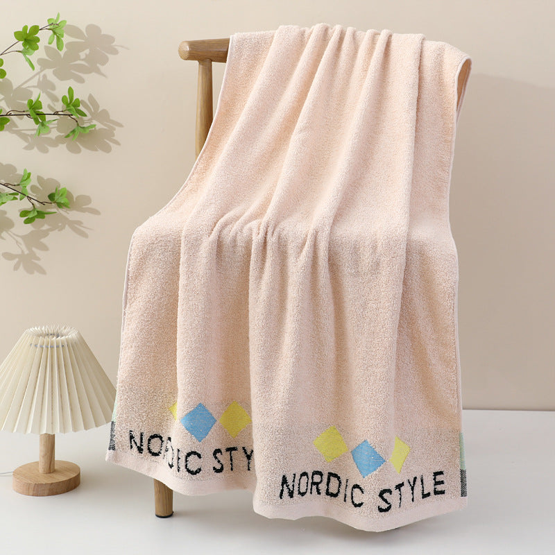 Cozy and Stylish Bath Towel in Nordic Style Stornfield