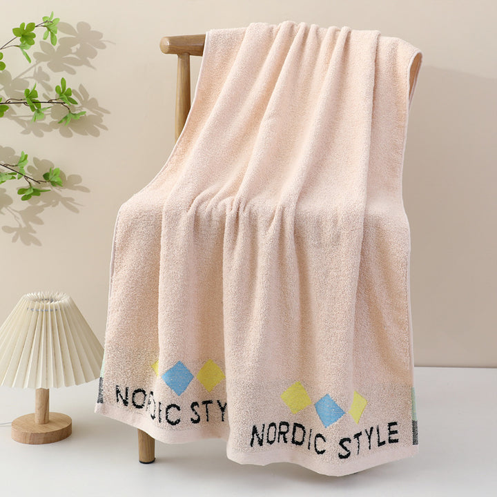 Cozy and Stylish Bath Towel in Nordic Style Stornfield