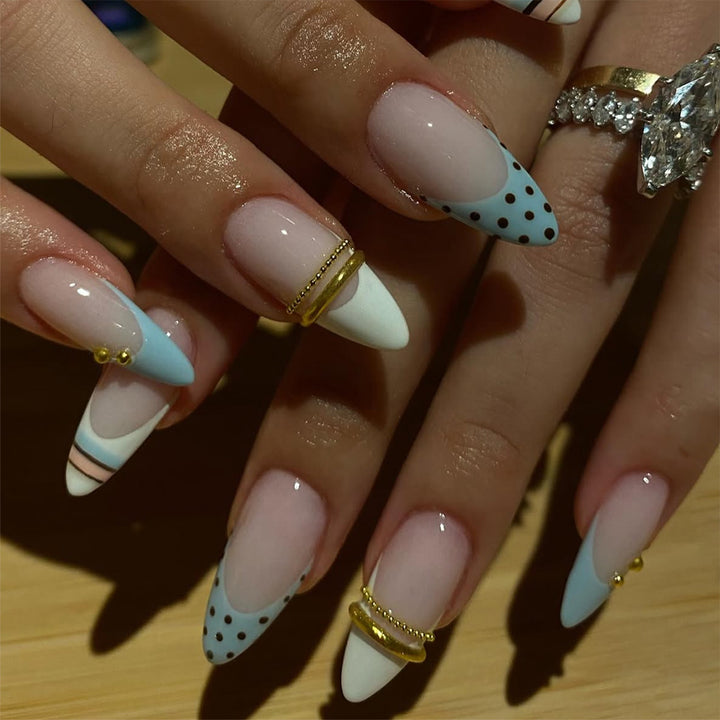 Premium Decorative Press-On Nail Set