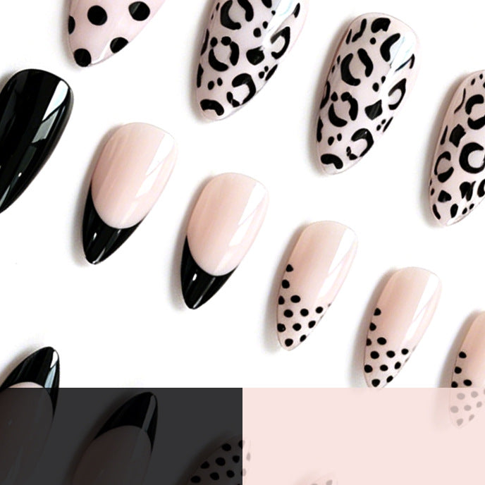 Decorative Almond-Shaped Nail Art Stornfield