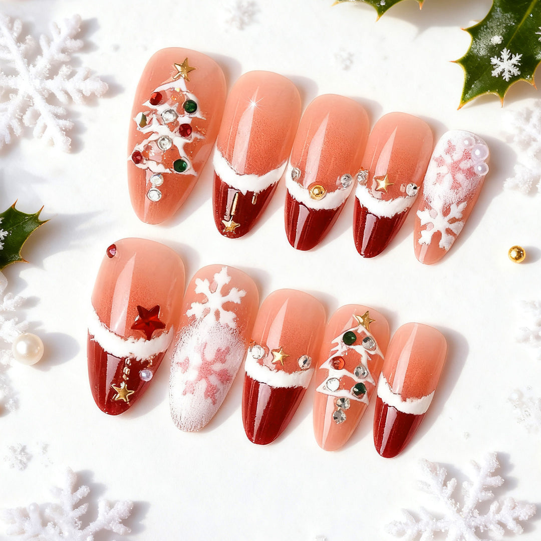 Festive Artificial Nail Collection Stornfield
