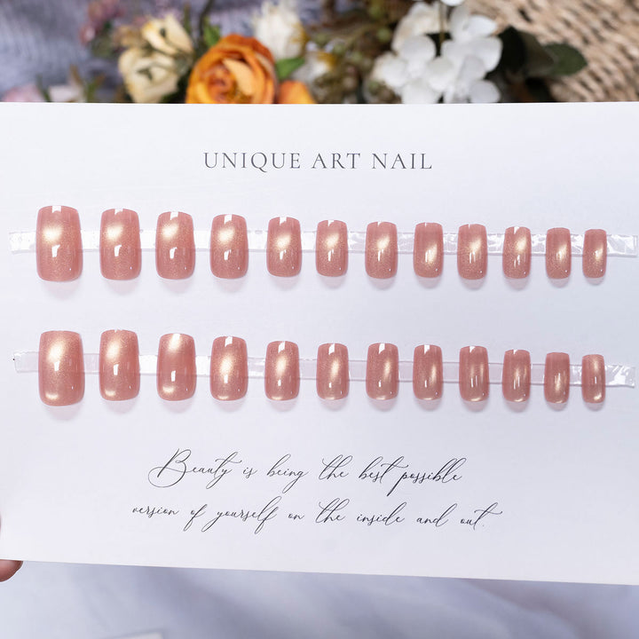 Ombre Glossy Nail Art