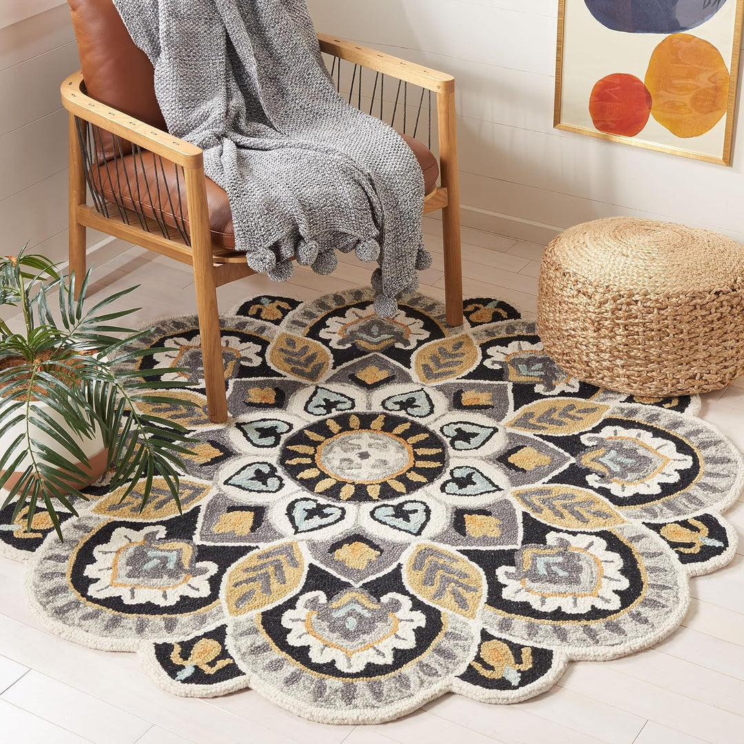 Decorative Floral Area Rug
