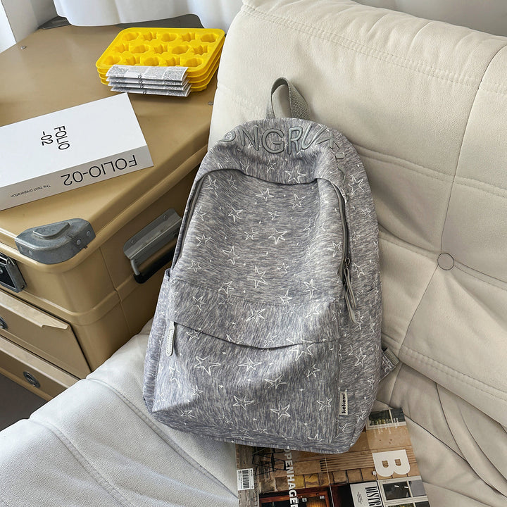 Star-Patterned Casual Backpack Stornfield 1791205253