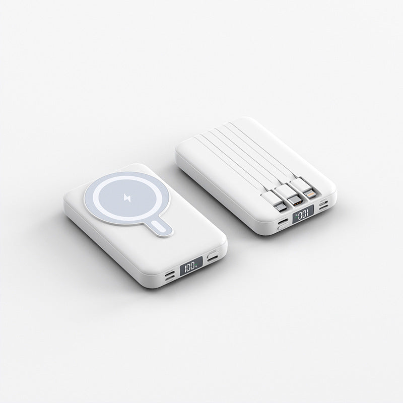 Portable power bank with wireless charging function and digital display Stornfield