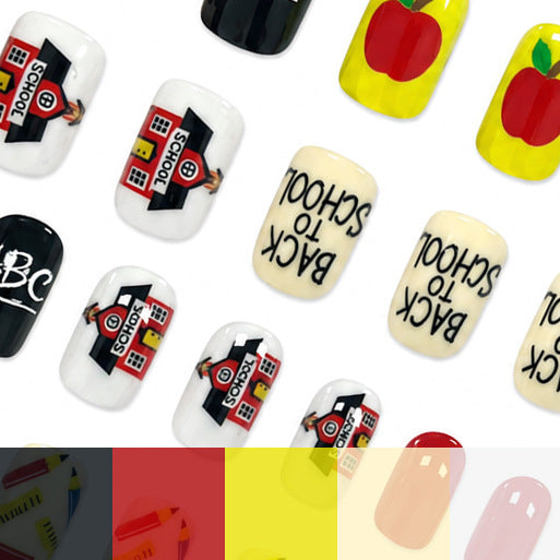 Creative Back-to-School Nail Art Set Stornfield