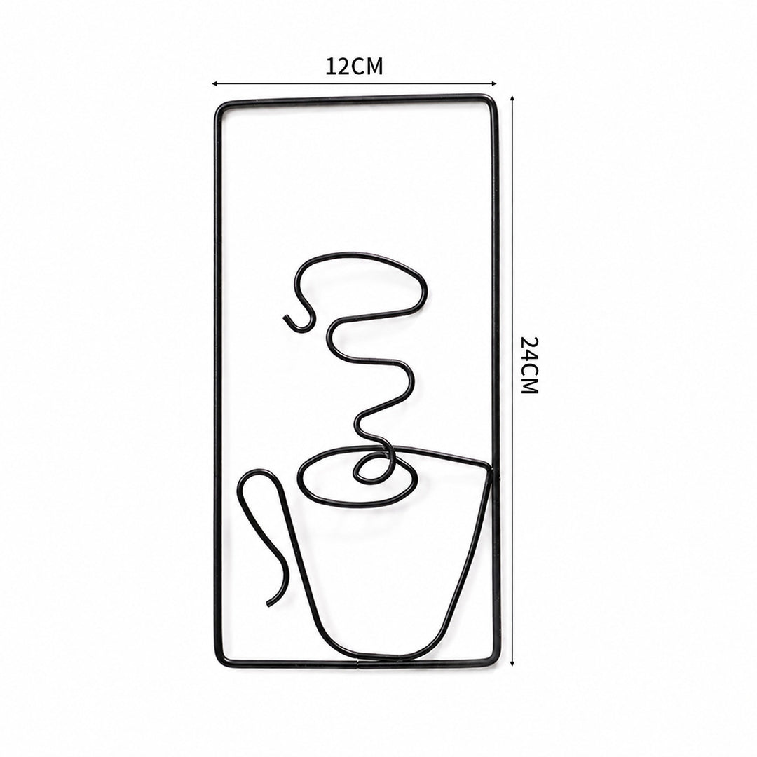 Modern Wire Art Wall Decoration