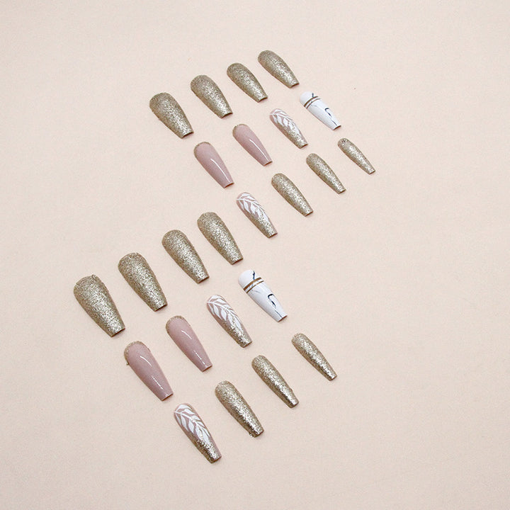 Decorative Glitter Nail Tips Stornfield
