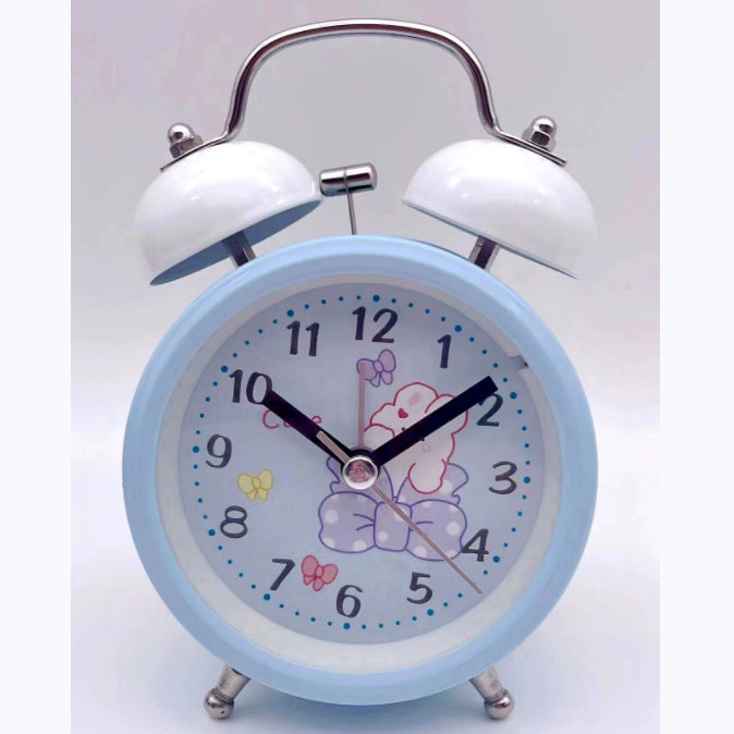 Nostalgic children's alarm clock with cheerful animal motif Stornfield