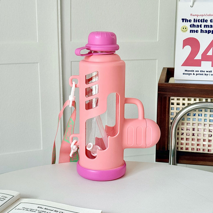 Women Trendy Water Bottle with Innovative Design and Practical Carry Handle Stornfield