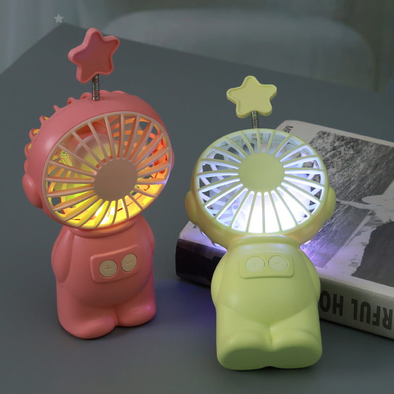 Unisex Portable Mini Fan in Creative Figure Design Stornfield