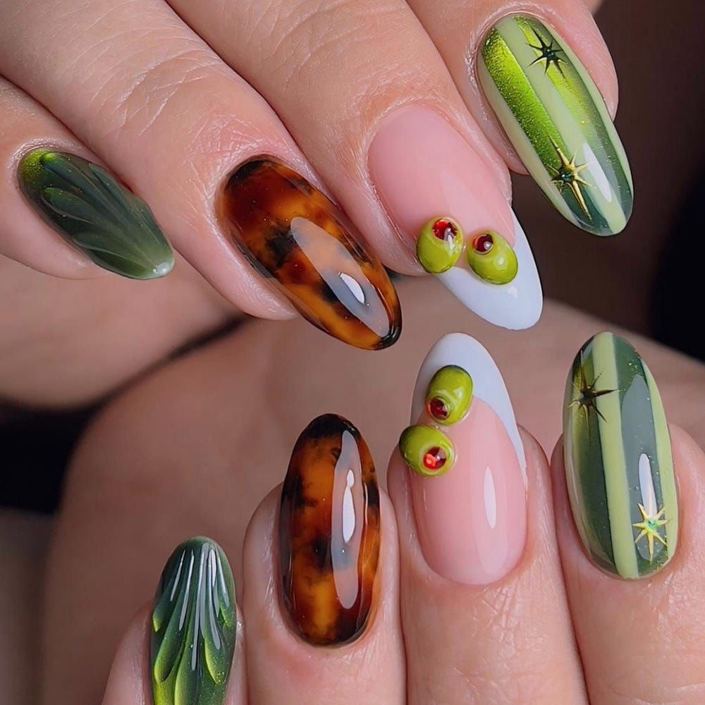 Artificial nails with exclusive spring design Stornfield