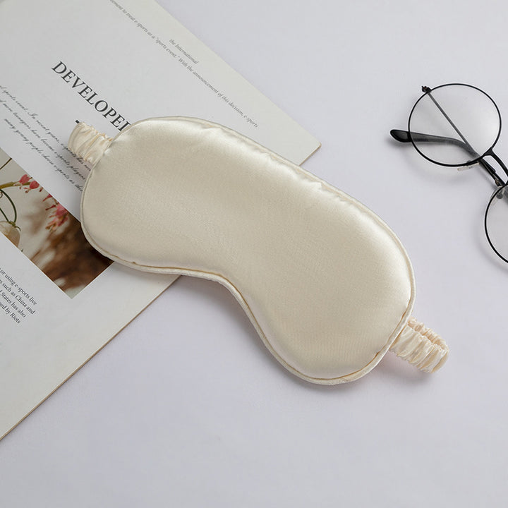 Unisex nan luxurious satin sleep mask with adjustable elastic band and soft padding Stornfield