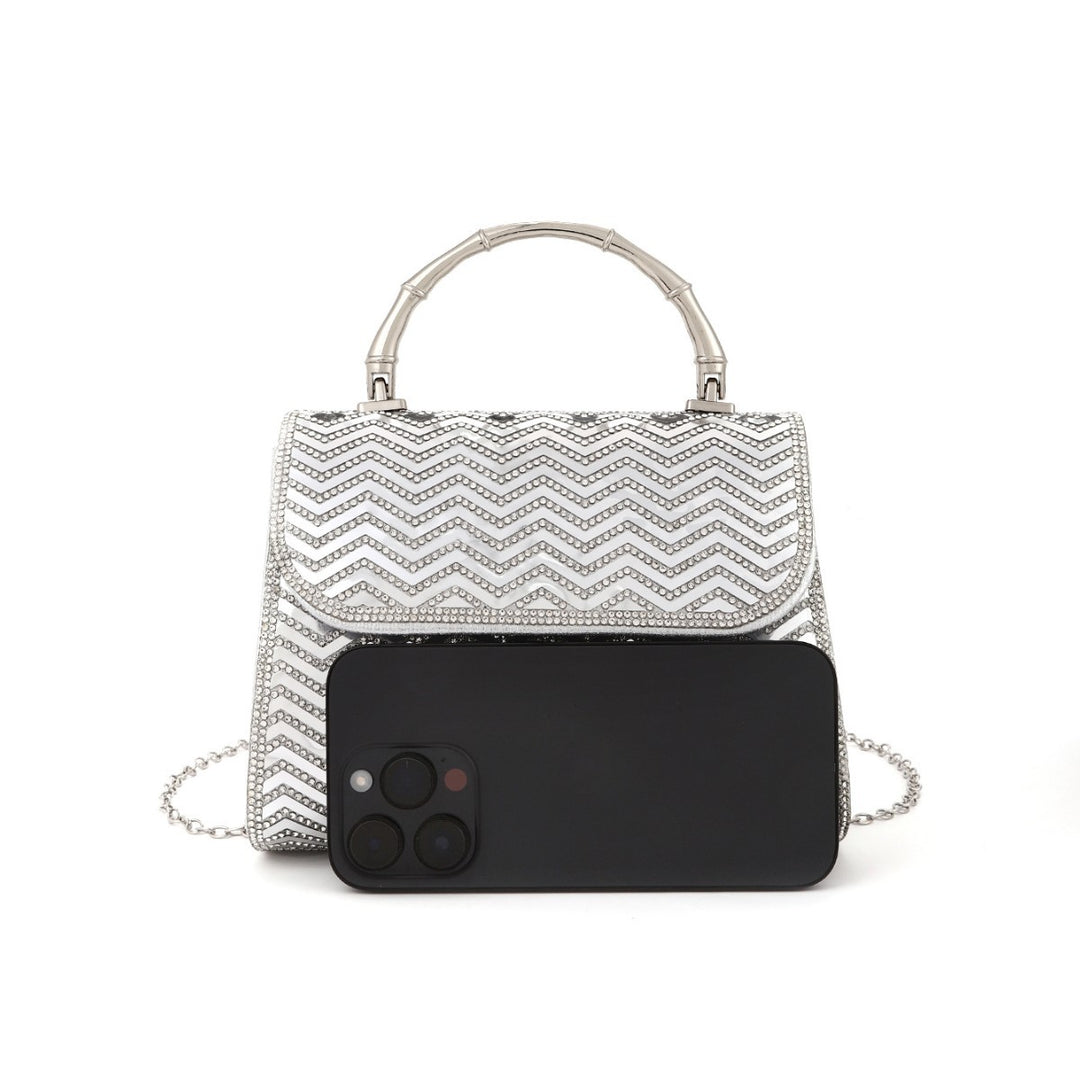 Chic Textured Evening Handbag