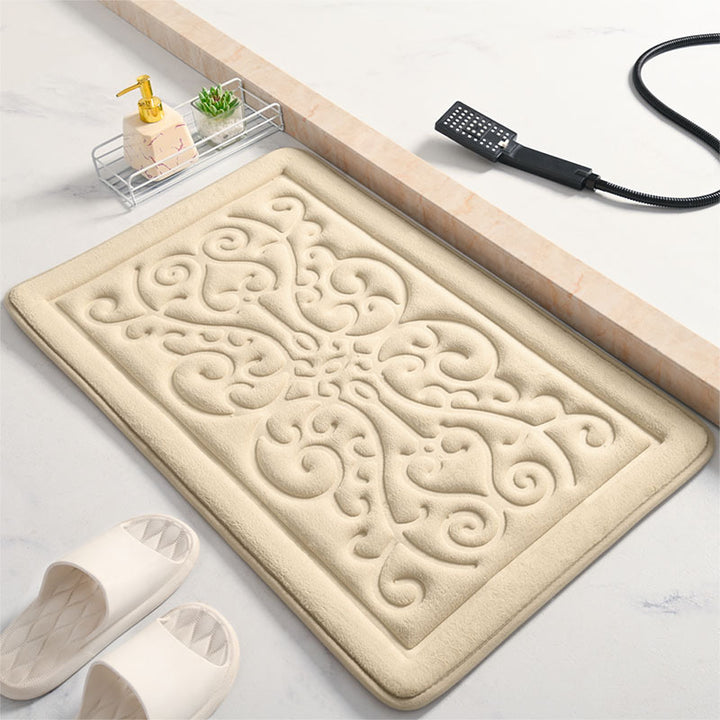 Decorative Memory Foam Bath Mat