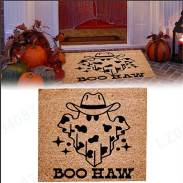 Halloween-Themed Decorative Doormat