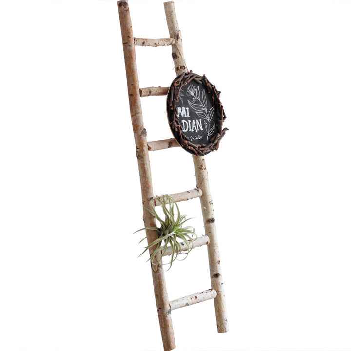 Decorative wooden ladder Stornfield