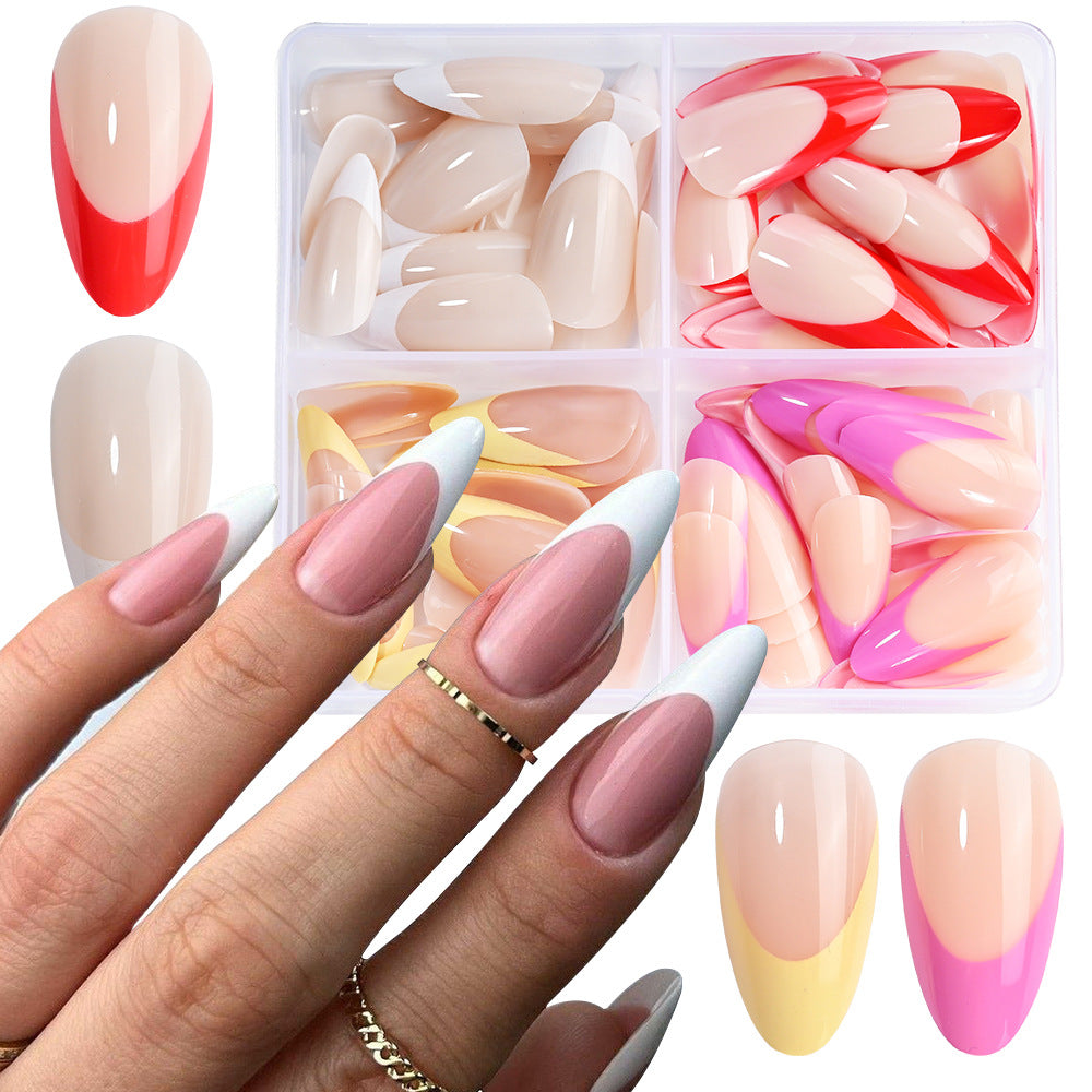 Stylish Almond-Shaped Press-On Nail Collection Stornfield
