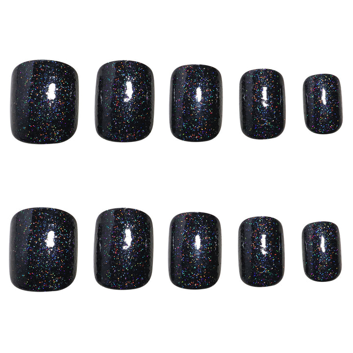 Glamorous Glitter-Infused Press-On Nail Set Stornfield