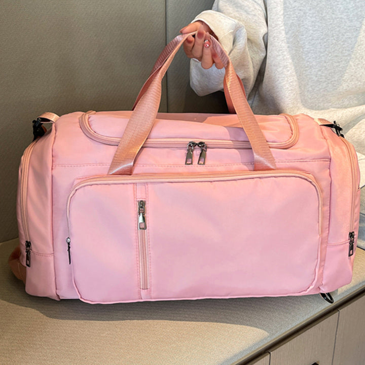 Travel bag with versatile storage and robust zippers Stornfield