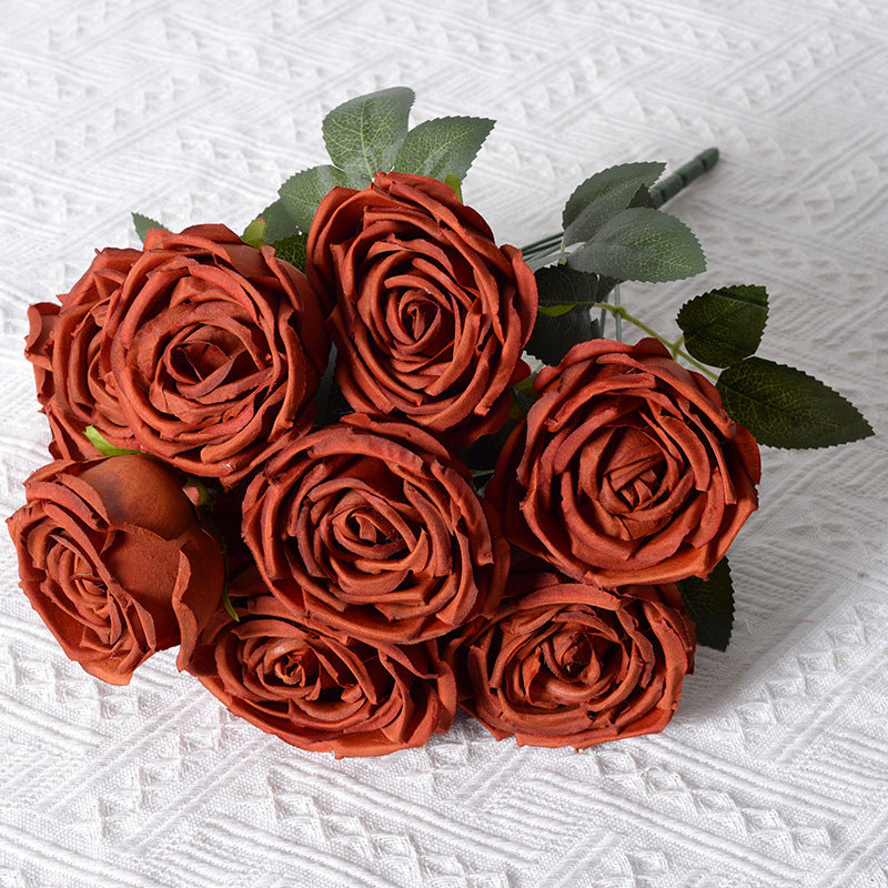 Silk Floral Rose Bouquet