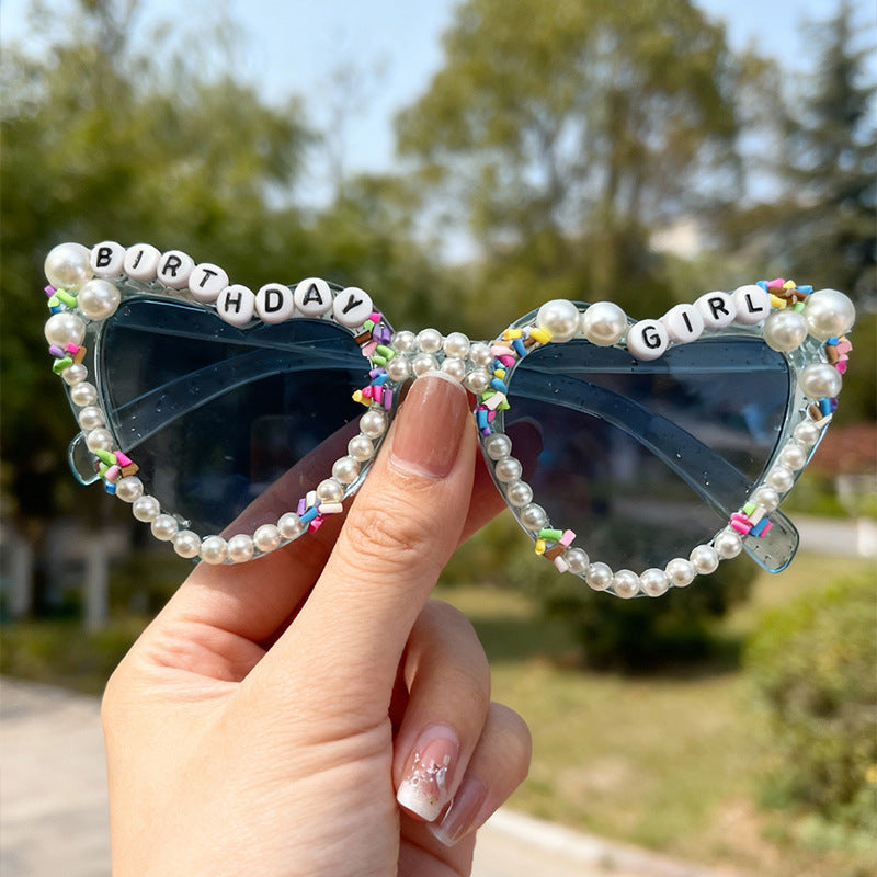 Playful Themed Cat-Eye Sunglasses Stornfield