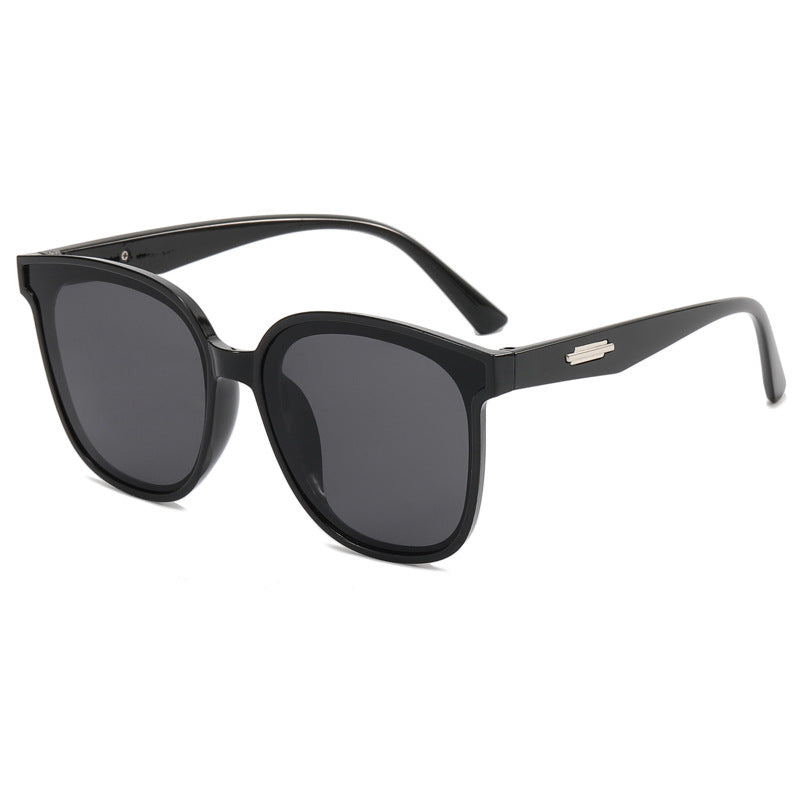 Ladies fashionable oversized sunglasses with combined frame Stornfield