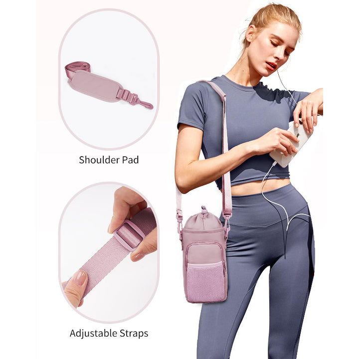 Unisex Water Bottle with Portable Net Bag Stornfield