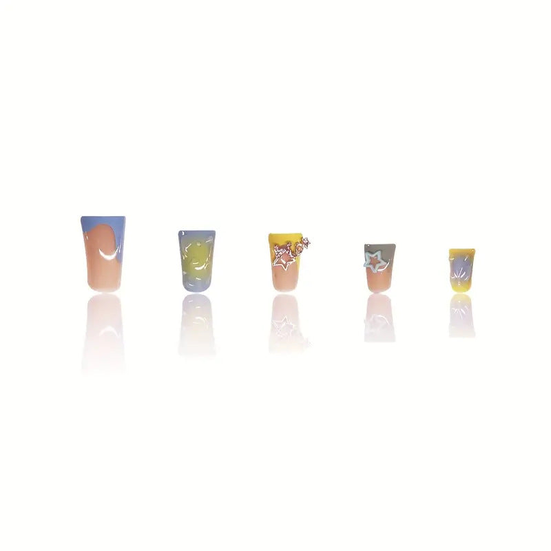 Creative Press-On Nail Art Set Stornfield