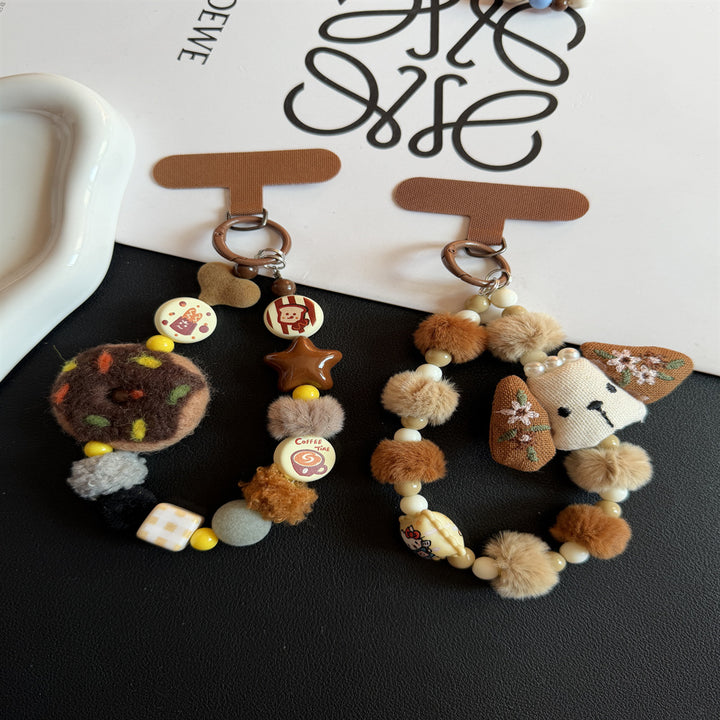 Whimsical Food-Themed Charm Keychain Stornfield 1790135857