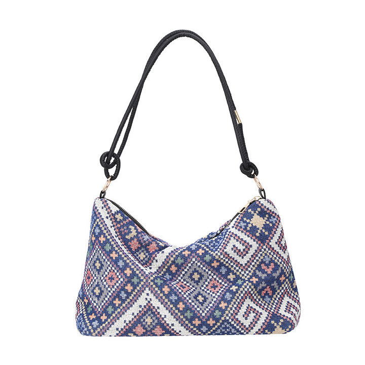 Patterned Shoulder Bag