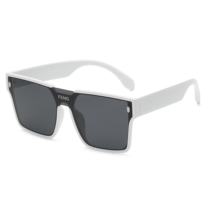 Women's fashionable square sunglasses with durable plastic frame Stornfield