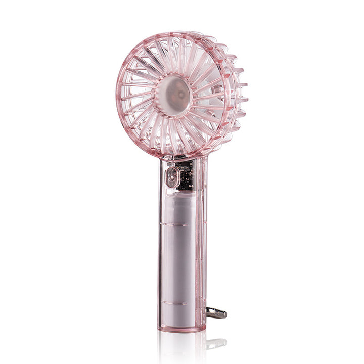 Women portable mini hand fan with ergonomic grip Stornfield