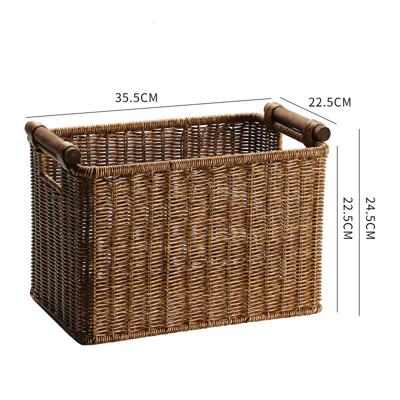 Natural Fiber Storage Basket Stornfield