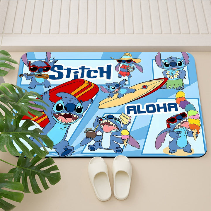 Beach-Themed Floor Mat