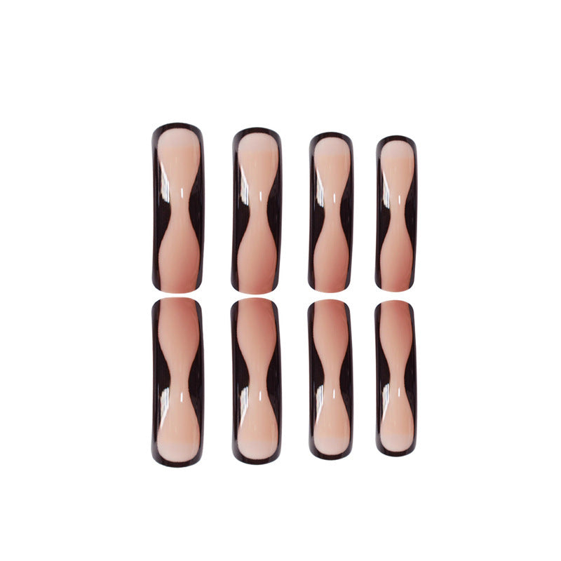 Artistic Wave Design Press-On Nails Stornfield