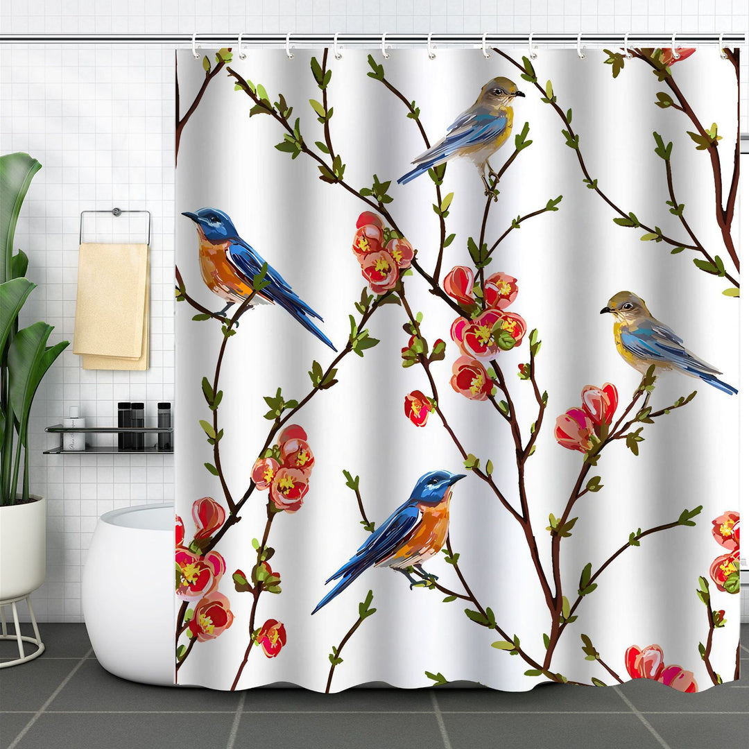 Nature-Inspired Shower Curtain Stornfield