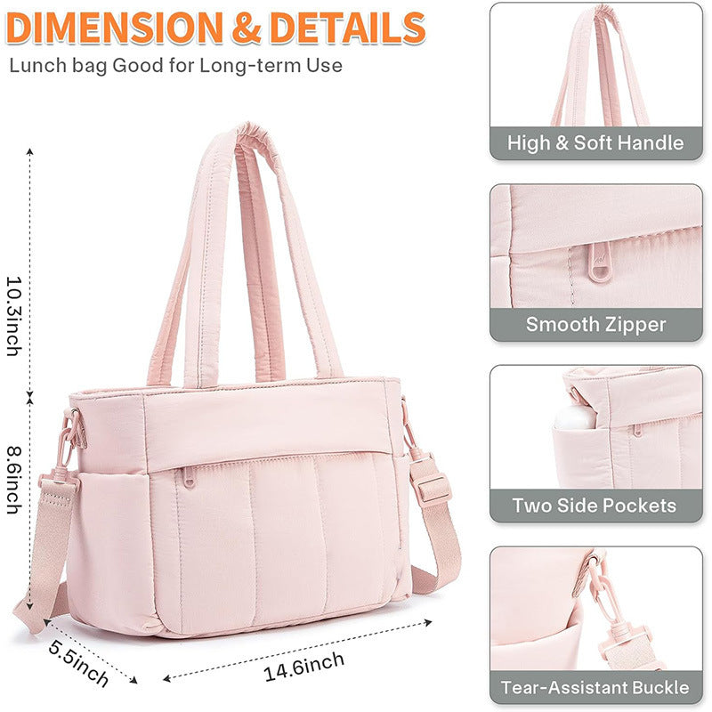 Multifunctional Padded Shoulder Bag Stornfield