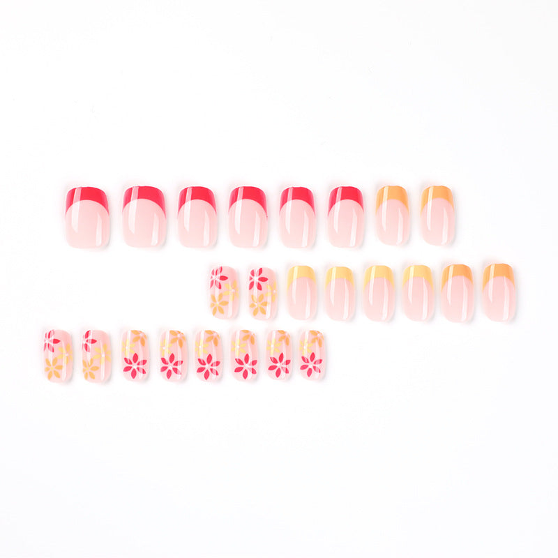 Artful nail art with delicate floral accents Stornfield