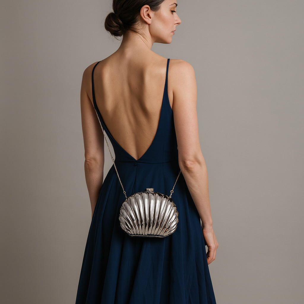 Floral-Inspired Sculptural Shoulder Bag