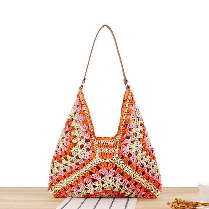 Designer crossbody bag in modern net design Stornfield