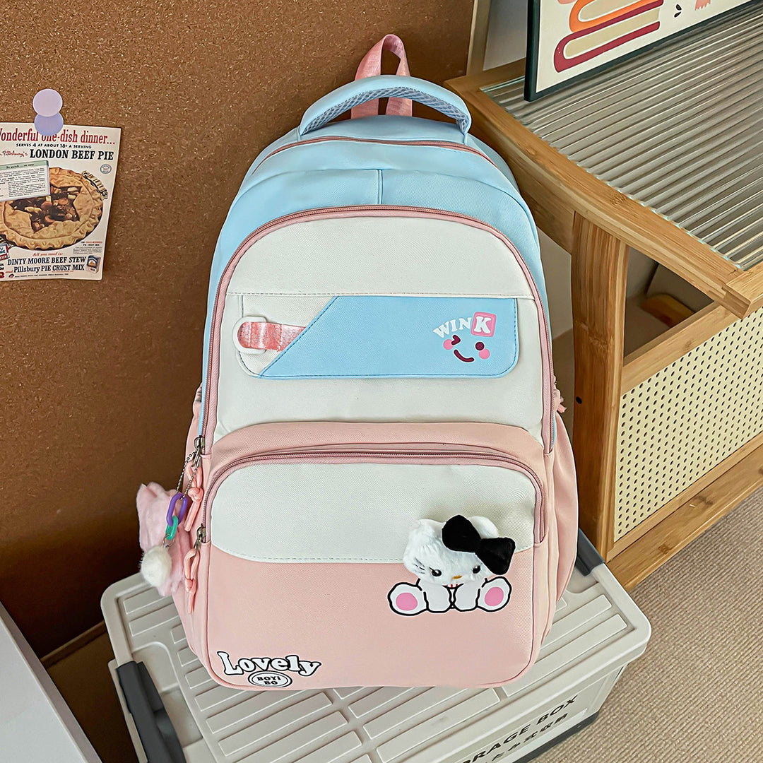 Fun-Themed Plush Character Backpack Stornfield